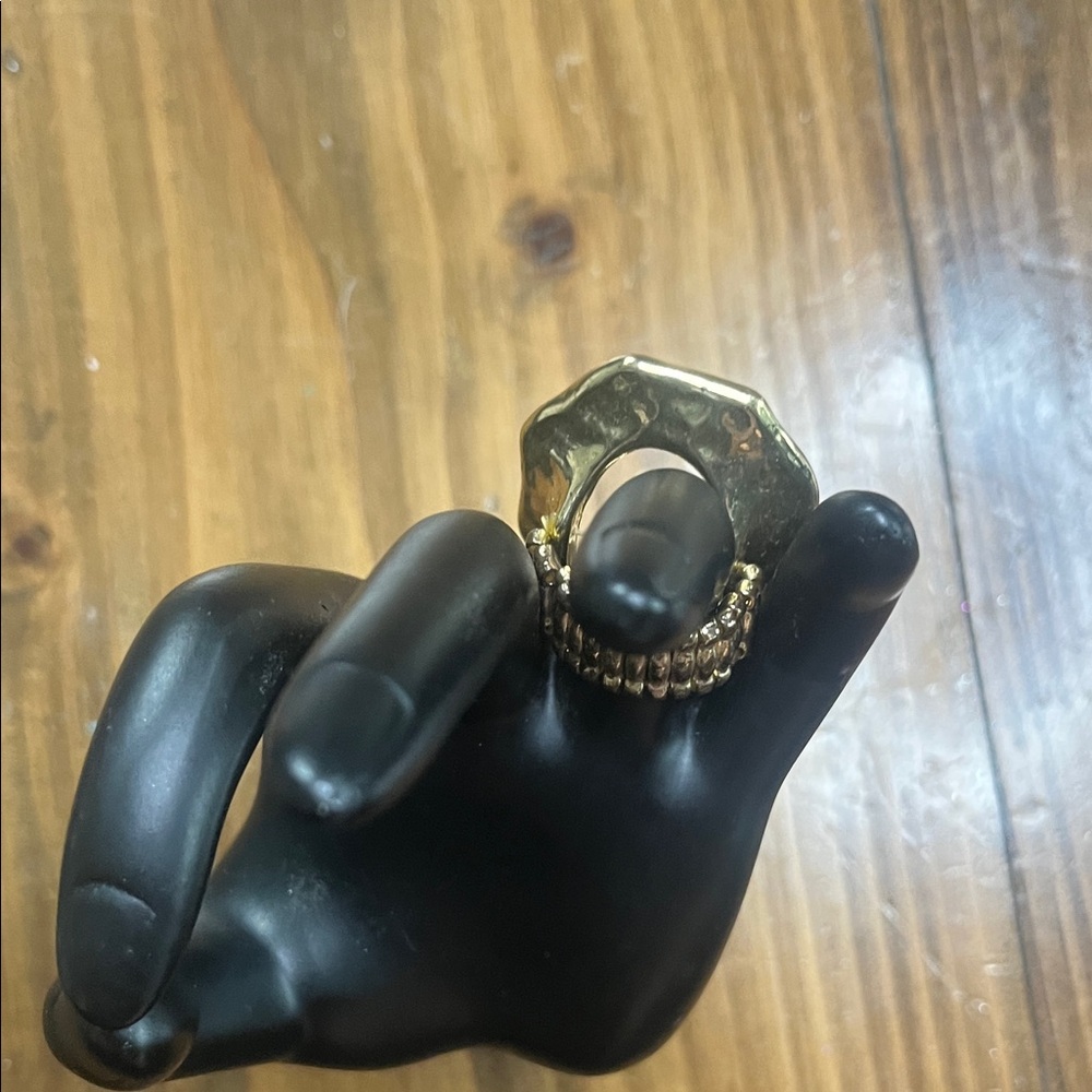 Source Unknown Gold Statement Ring - image 2